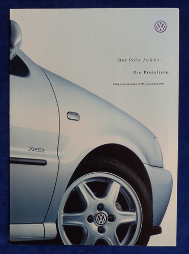 Polo joker modello speciale - vw,