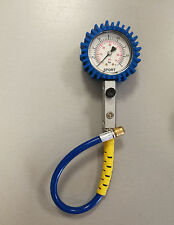 MANOMETRO SPIRALFLEX per auto moto PRESSIONE GOMME 63mm  precisione 0-4 BAR