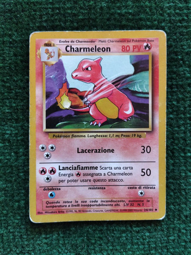 Carte pokemon charmeleon - pokemon,