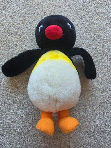 Peluche pinguino vintage 1996 - peluche,