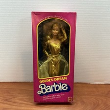 Mattel 3533 Barbie Vintage Sogno d'Oro 1980 NUOVA CON SCATOLA RARA