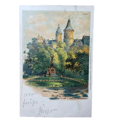 Cartolina altenburg - cartolina,