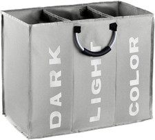 3 Scomparti Cesto Biancheria