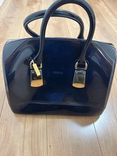 FURLA Candy Bag Pelle Navy