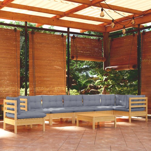 Set divani legno - pino, da