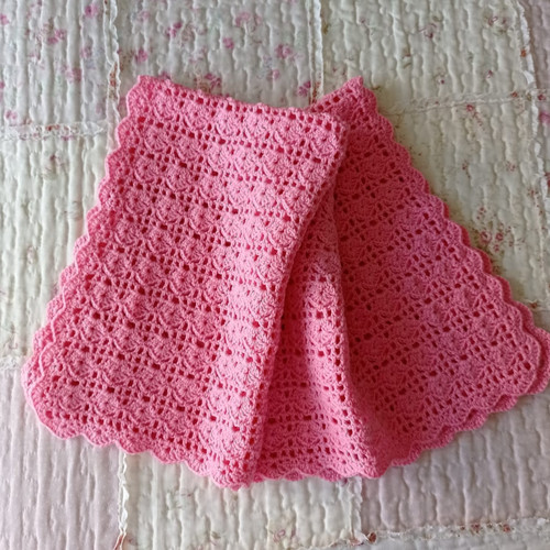 Copertina pura lana - rosa, da