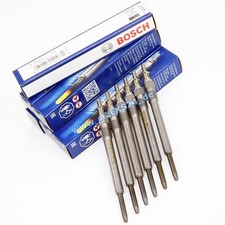 6x PENNA INCANDESCENZA ORIGINALE BOSCH DURATERM per MERCEDES W202 300D 320CDi 0250202142