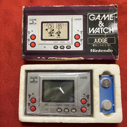 Nintendo game watch judge - nintendo,