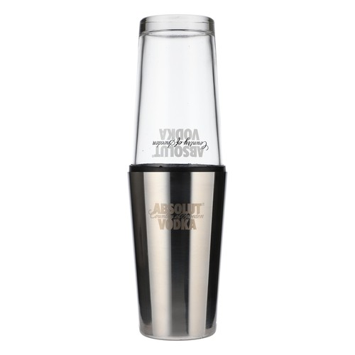 Absolut vodka shaker acciaio - absolut,