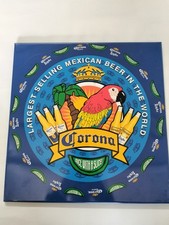 Corona Targa Di Latta Vintage Serigrafata 