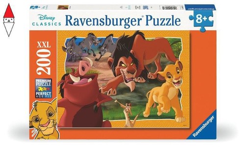 Ravensburger puzzle 200 xxl - ravensburger, pz