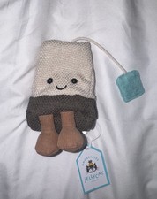Jellycat Amuseable Steepy Tea Bag Esclusiva UK - Nuova con etichette in mano 📦