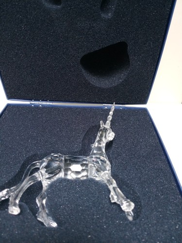 Swarovski crystal unicorn - crystal,