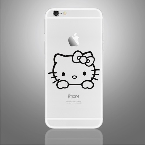 Adesivo hello kitty vinile - adesivo,