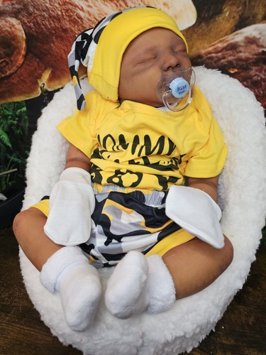 Bambola reborn dallas - reborn, 21"
