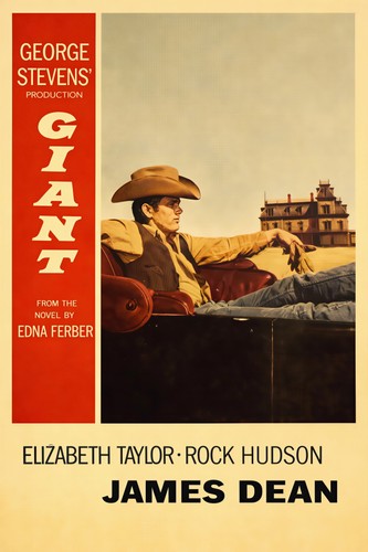 Poster film gigante 1956 - , 🎬