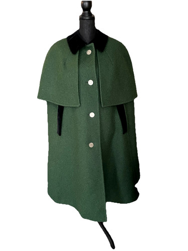 Poncho vintage loden - vintage,