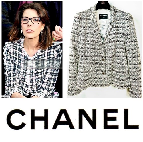 Giacca tweed chanel vintage - giacca,