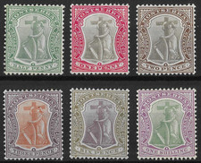 Montserrat 1904 Definitives Mint Cat£60+