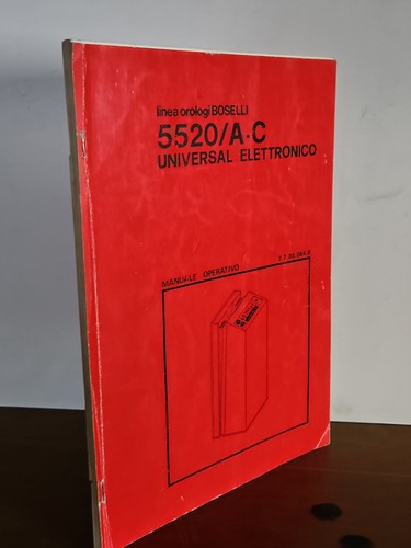 Manuale operativo boselli - manuale,