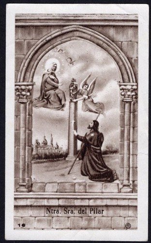 Santino antico madonna - santino, la