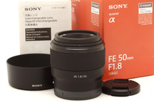 Mint Sony FE 50mm f1.8 Lens