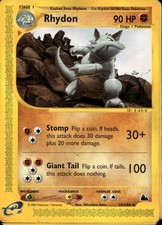 Rhydon 29/144 Non Holo Rare