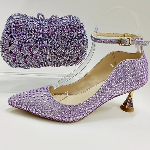 Set pochette con tacco - , in