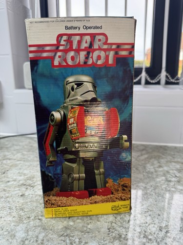Star robot raro giocattolo - robot, |