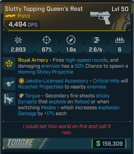 Borderlands 4⭐PISTOLA RESTO