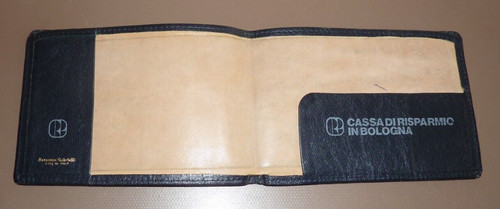 Porta assegni vintage - , pelle