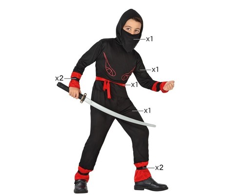 Costume ninja bambino - da, –