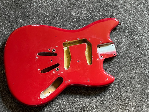 Corpo chitarra rosso fender - corpo,