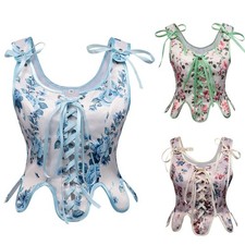 Top corsetto rinascimentale da