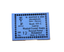 AMI MUSTAD CRYSTAL HOOKS - Ref