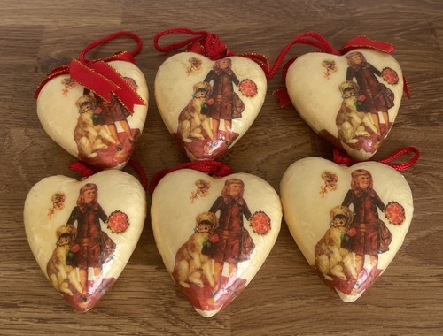 Vintage cuore cartapesta - cuore,