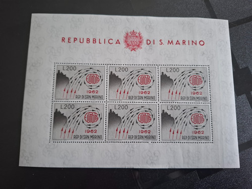 San marino 1962 europa - -,