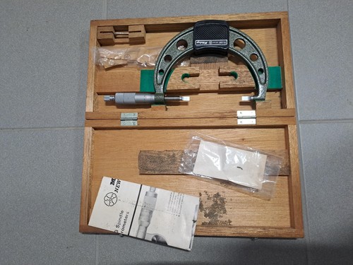 Micrometro esterno mitutoyo - mitutoyo, 75