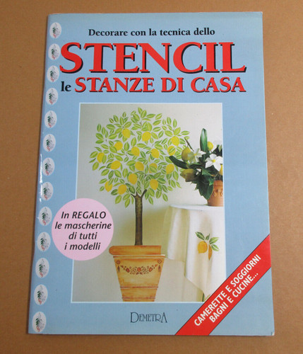 Rivista stencil decorare le - rivista, stencil,