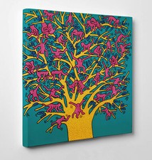 🐵 Keith Haring The Tree of