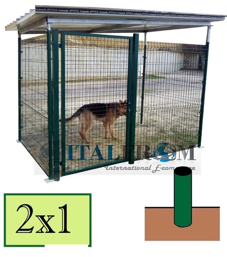 Gabbia box recinto per cani - gabbia, in