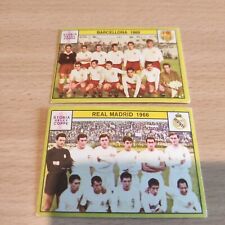 REAL MADRID 1966 BARCELLONA 1960 PANINI 1968/69-NEW/PERFECT