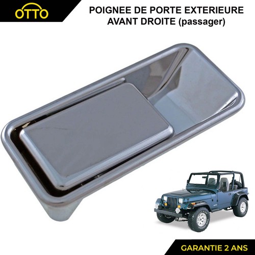 Maniglia cromo porta anteriore - cromo,