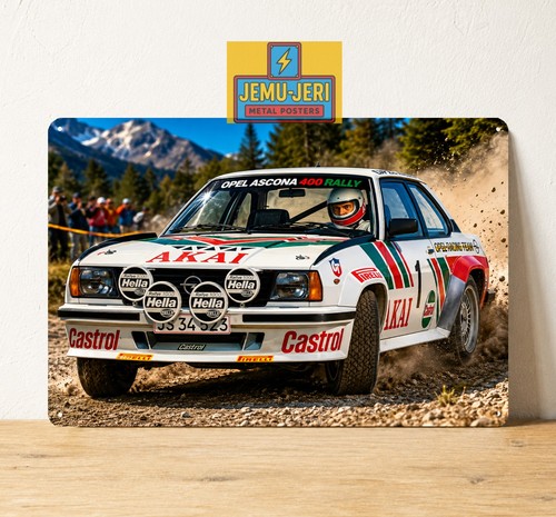 Poster insegna latta metallo - poster,