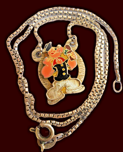 Collana catenina con braccio - catenina,