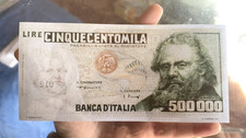 CARDUCCI 500000 LIRE PROVA DI
