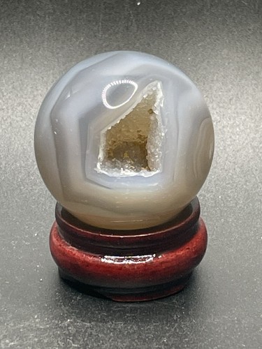Sfera agata druzy - di,