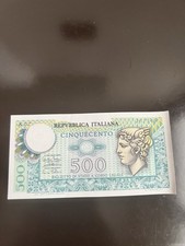 Banconota 500 Lire Carta RARA!
