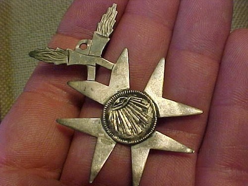 Medaglia argento muratore - medaglia,