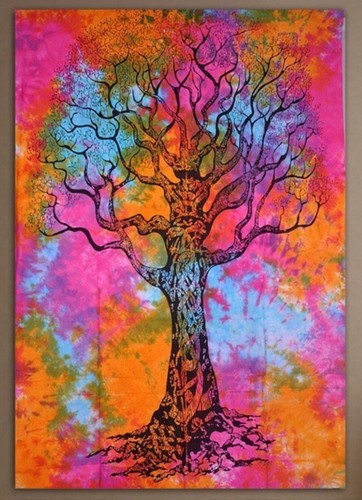 Arazzo doppio tie dye - arazzo,